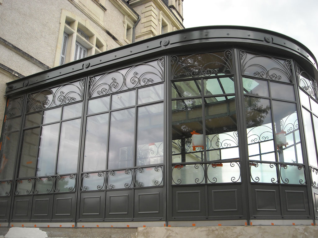 veranda ferronnerie d'art