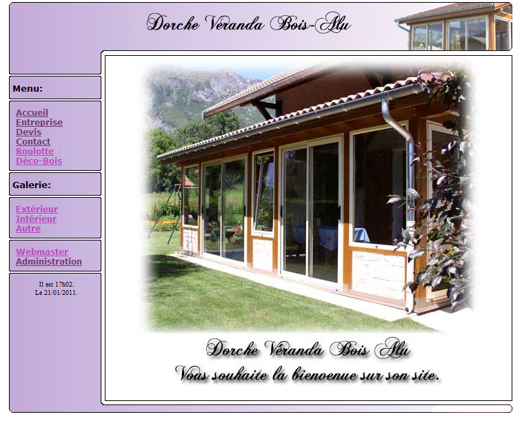dorche veranda bois-alu