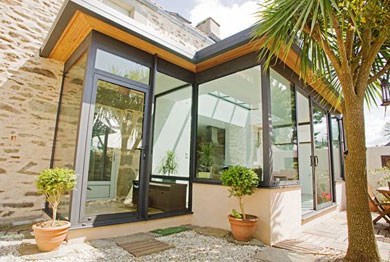 veranda menuiserie aluminium