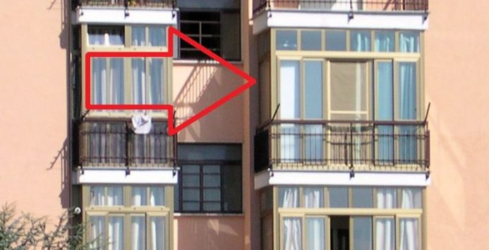 veranda balcone condominio