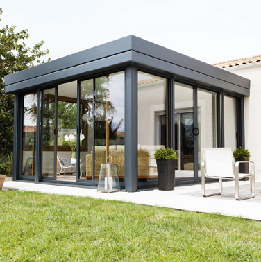 une veranda en kit