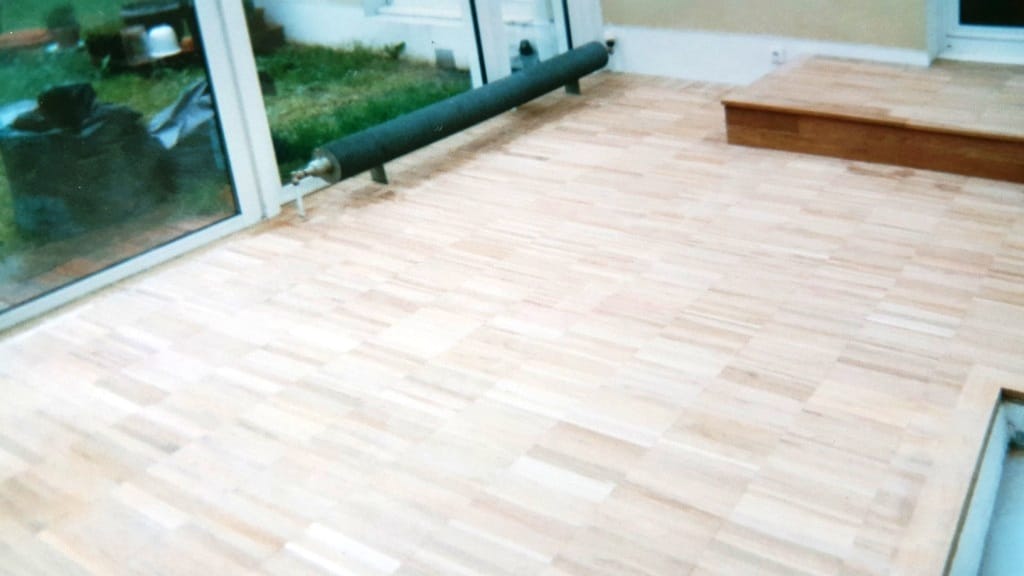 parquet veranda