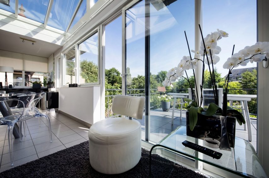amenagement veranda avec spa