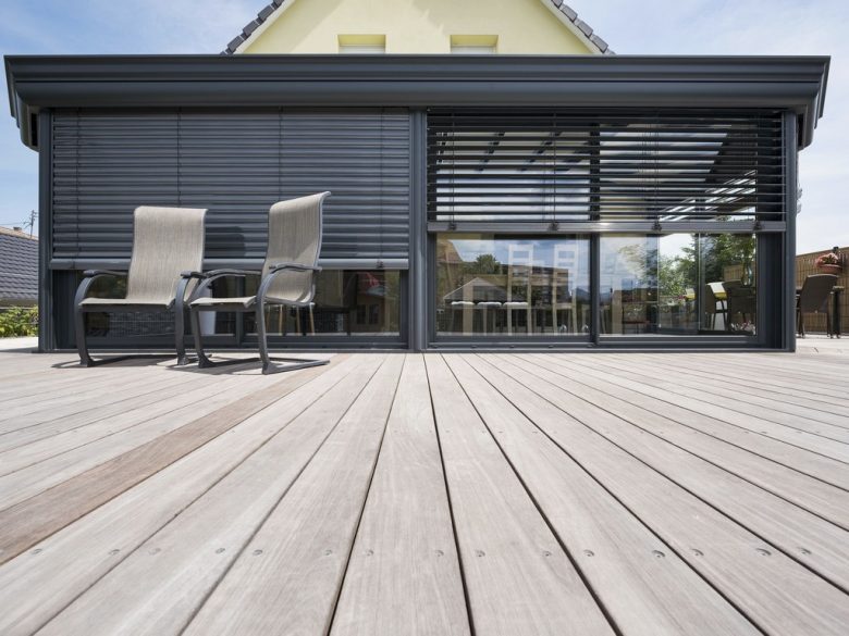 store et volet pour une veranda