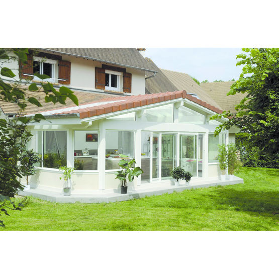 veranda ossature beton