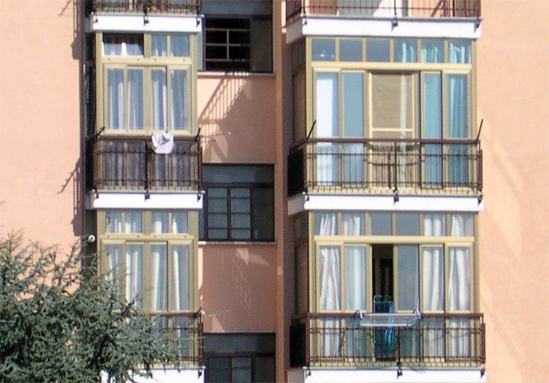 veranda balcone senza autorizzazione