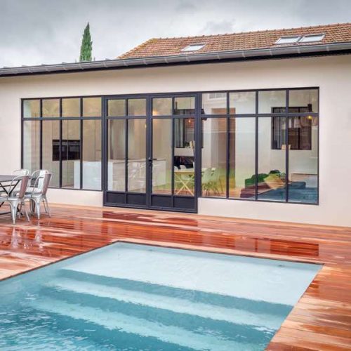 veranda acier toulouse
