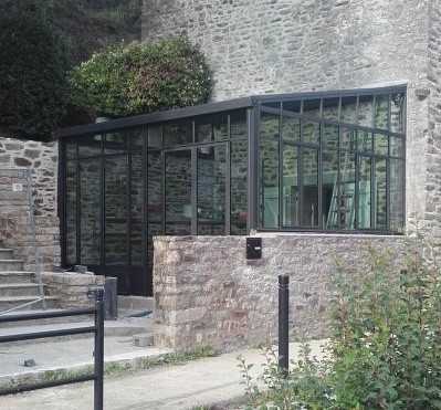 veranda acier morbihan