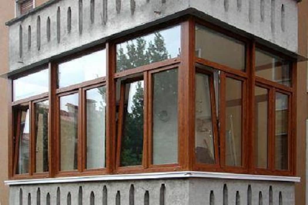 veranda balcone in alluminio