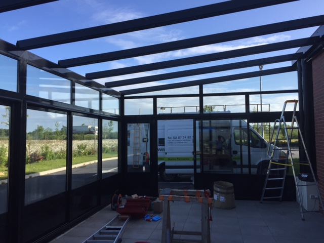 fabrication veranda alu