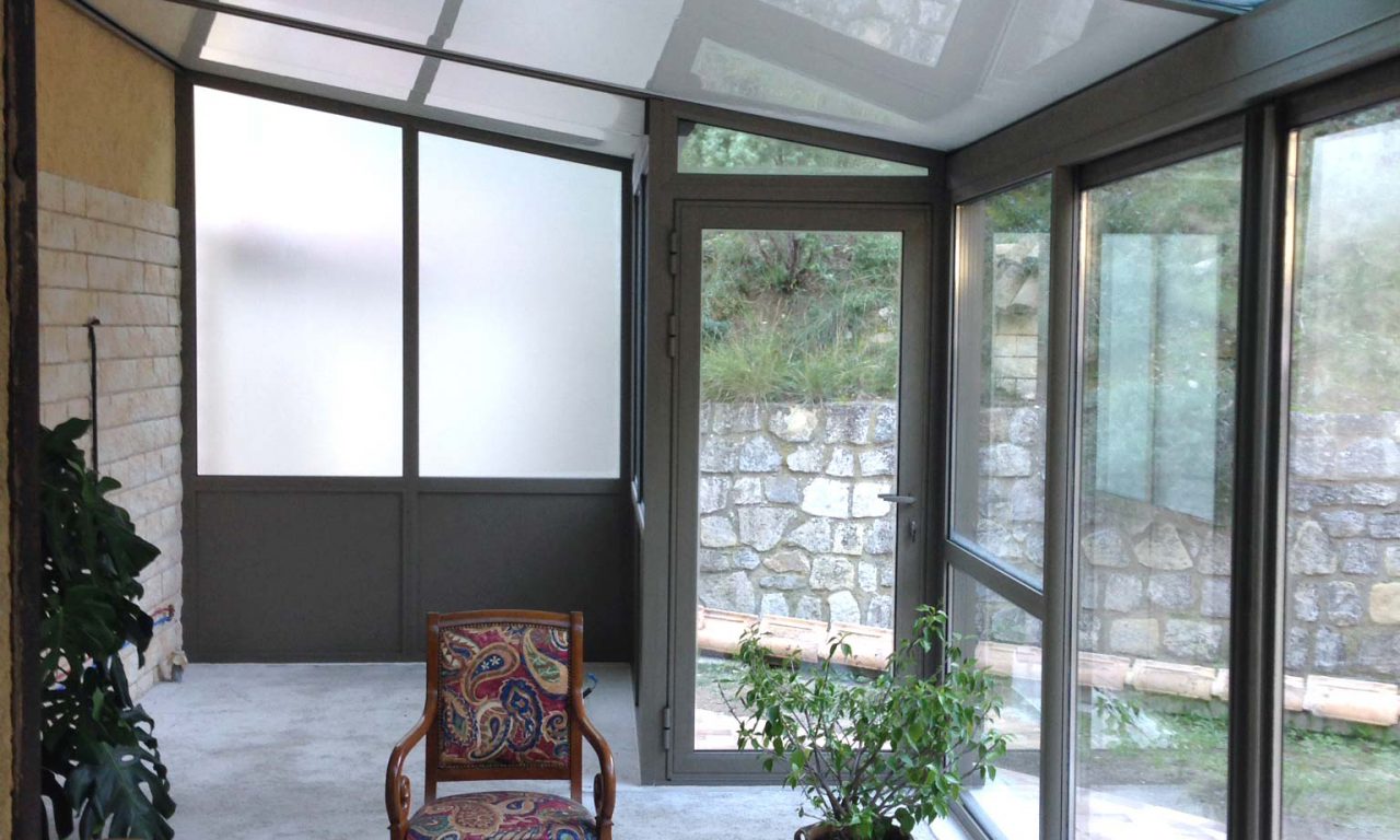 veranda menuiserie aluminium