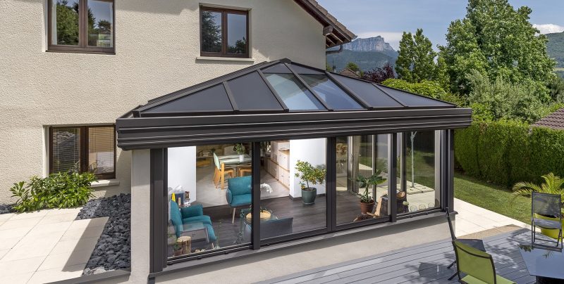 hauteur veranda voisin