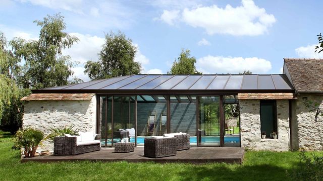 veranda en plein sud