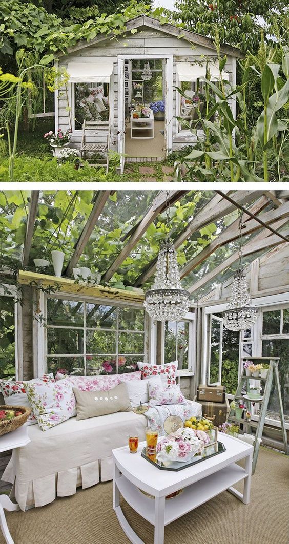 veranda ancienne bois