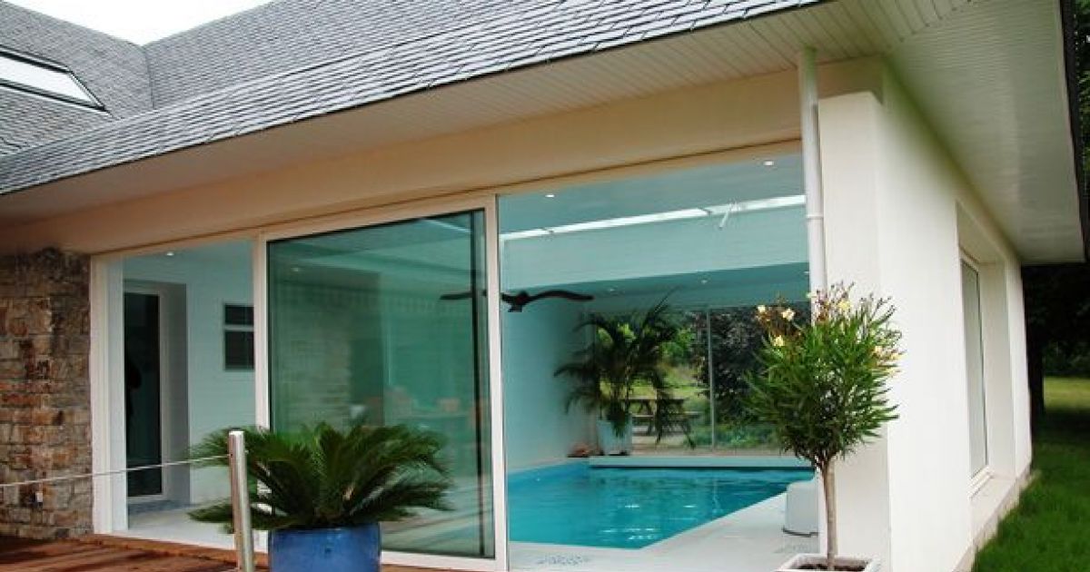 veranda terrasse piscine