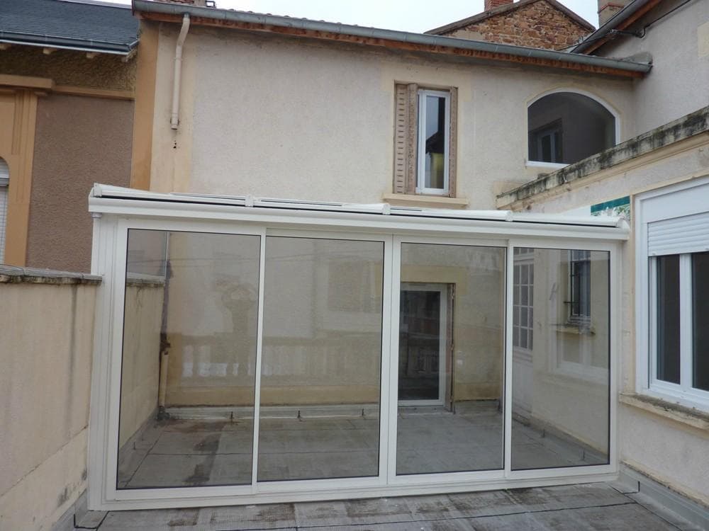veranda pour maison mitoyenne