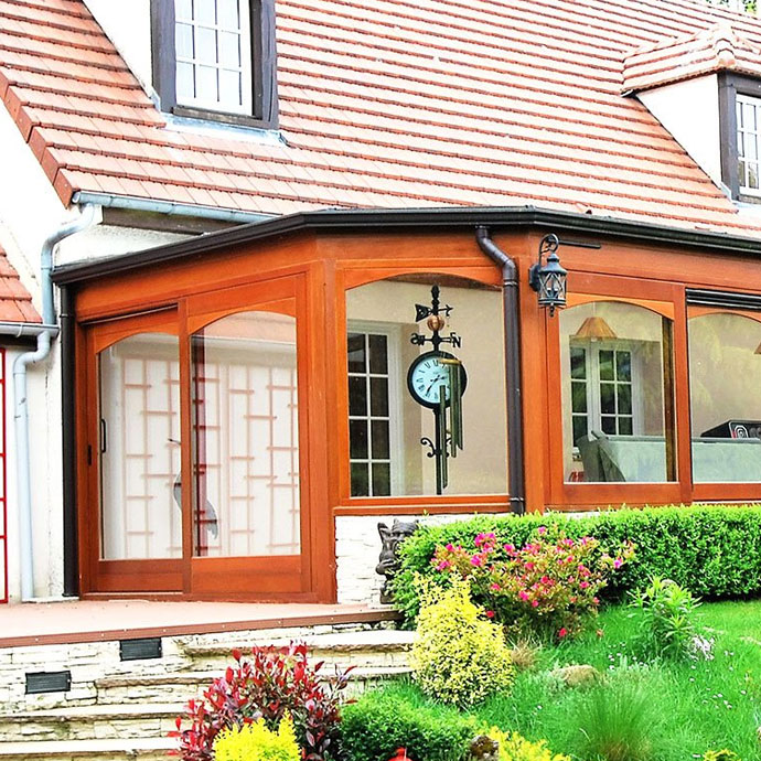 veranda bois ile de france