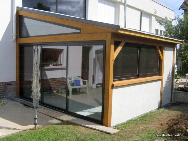 renovation veranda bois