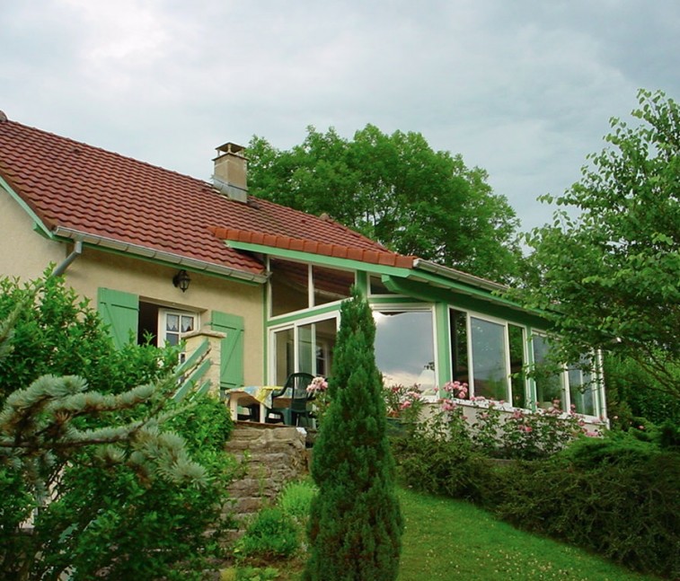 veranda bois franche comte