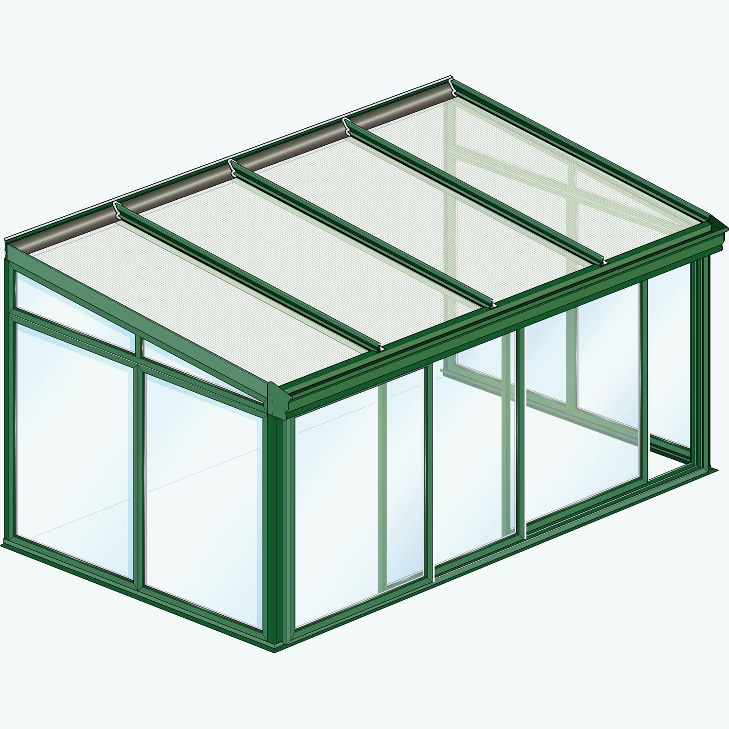 veranda pvc en kit castorama prix