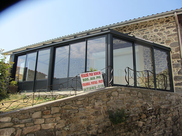 veranda bois loire