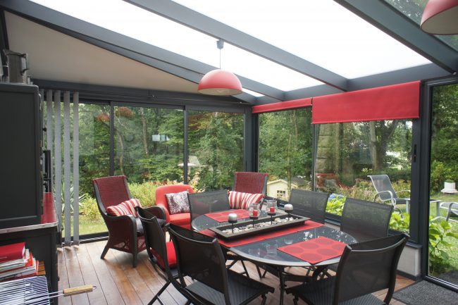 veranda et jardin d'hiver