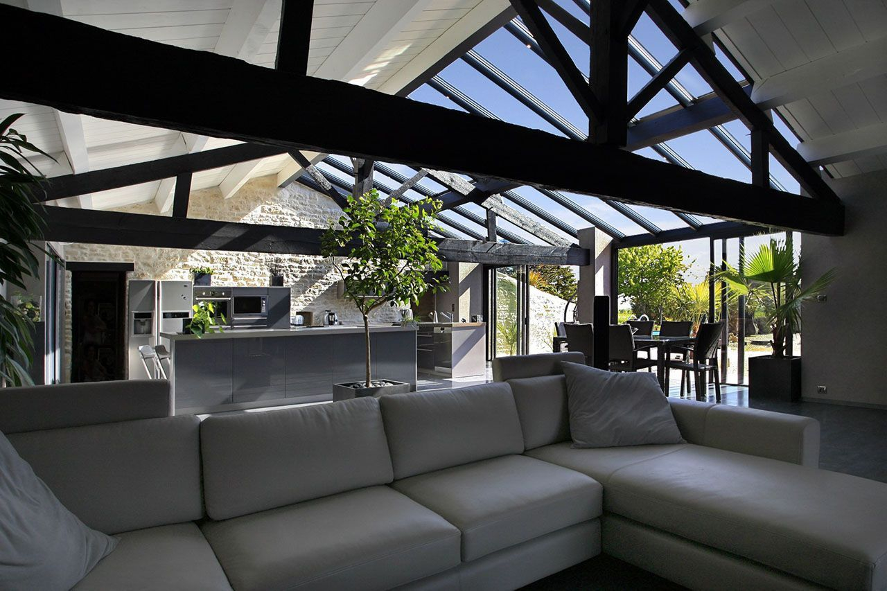 veranda cuisine salon