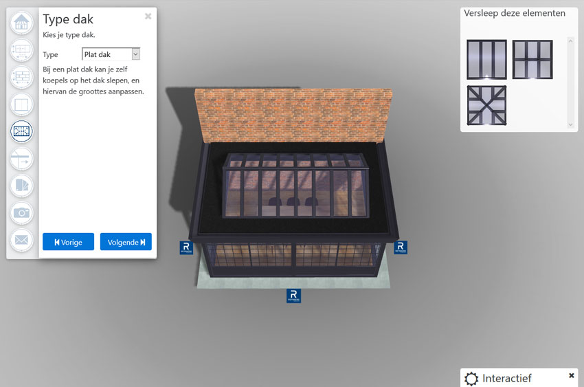 online veranda tekenen