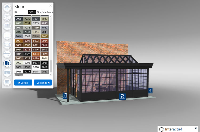 online veranda tekenen