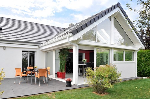veranda bois couleur