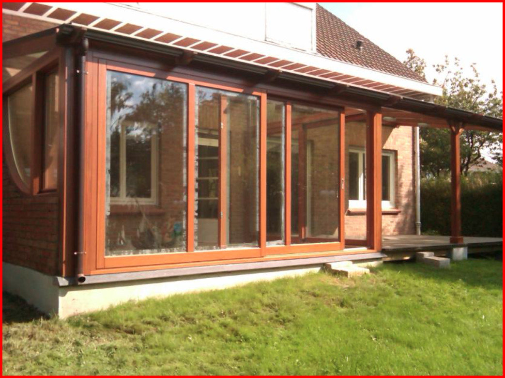 veranda porte coulissante