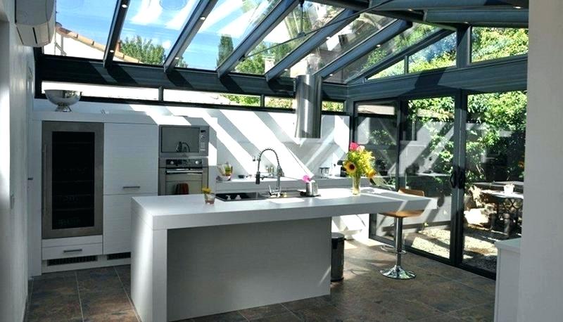 cuisine dans veranda 20m2