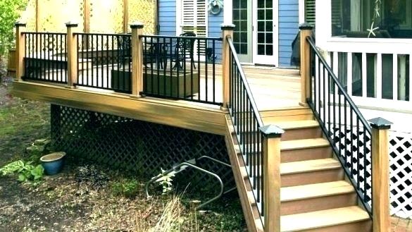 veranda stair rail kit - baroque balusters
