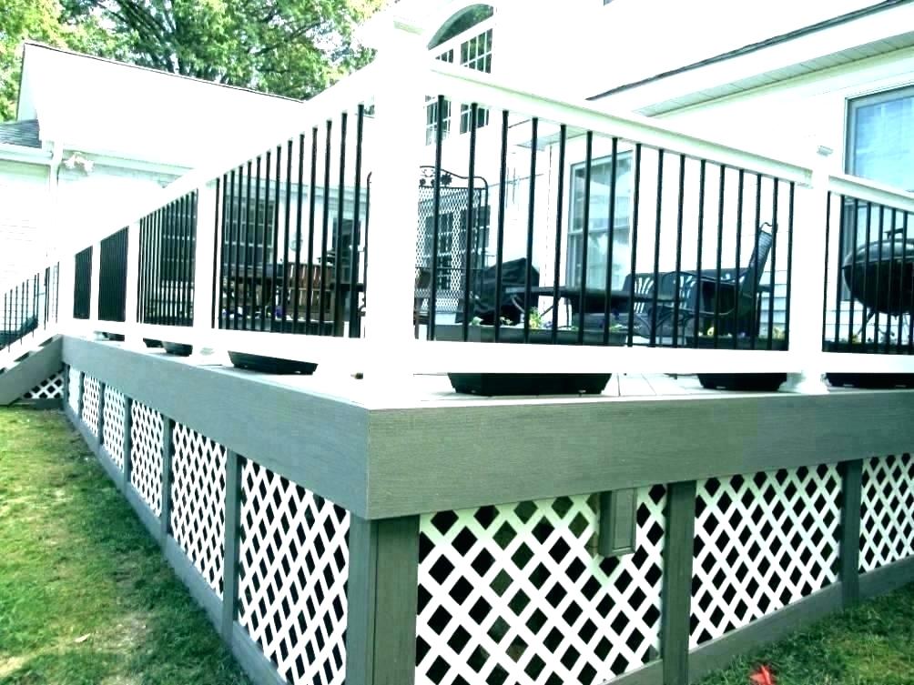 veranda round deck rail kit