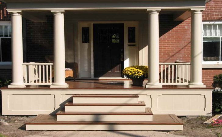 veranda stairs design