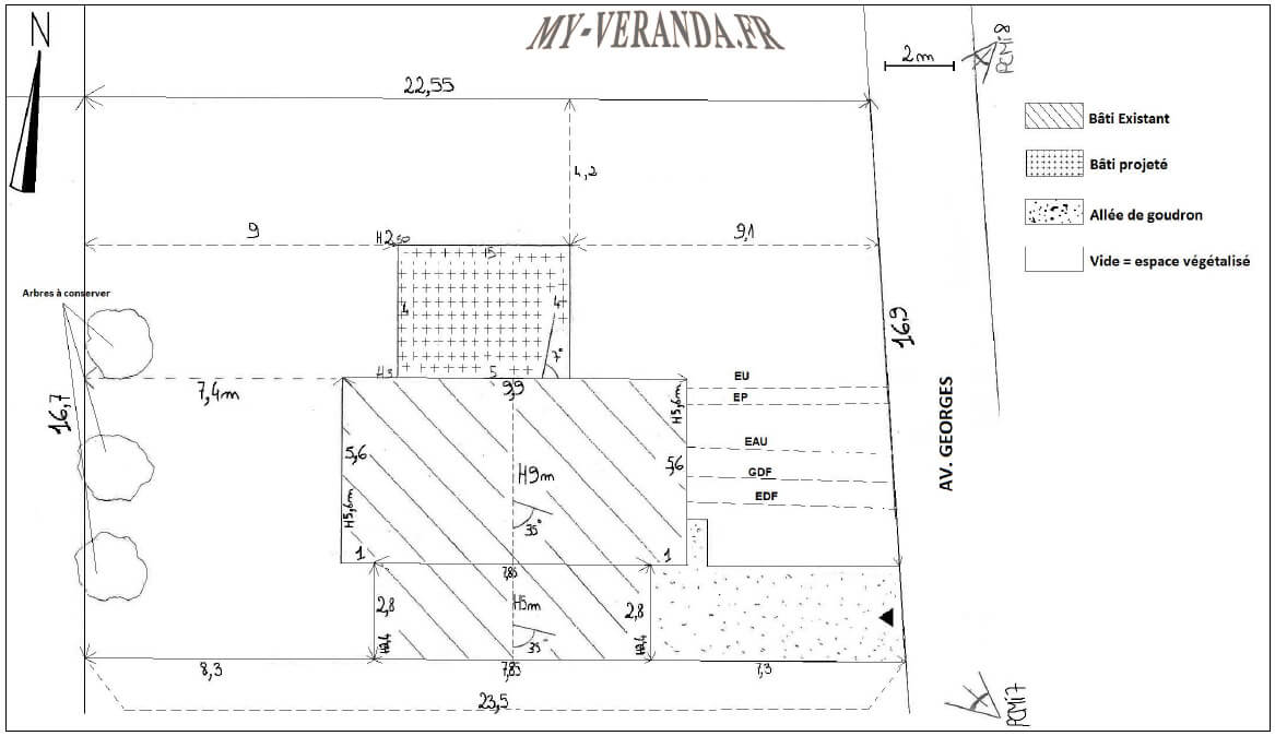 veranda declaration de travaux