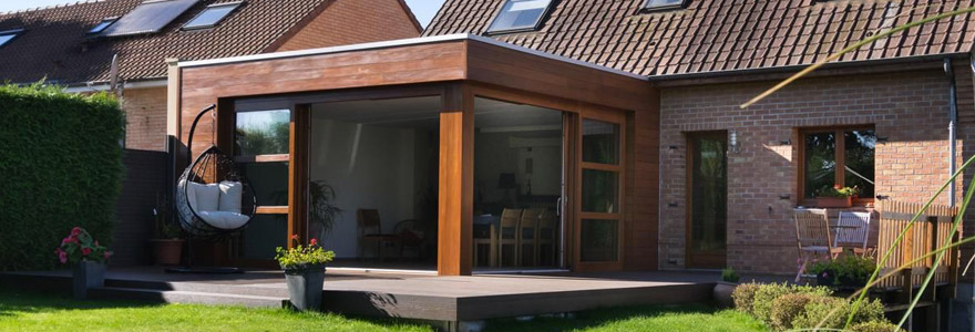 installation vÃ©randa bois