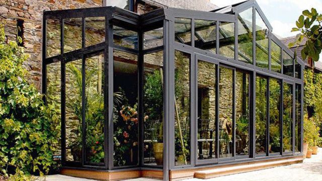 veranda en bois photo