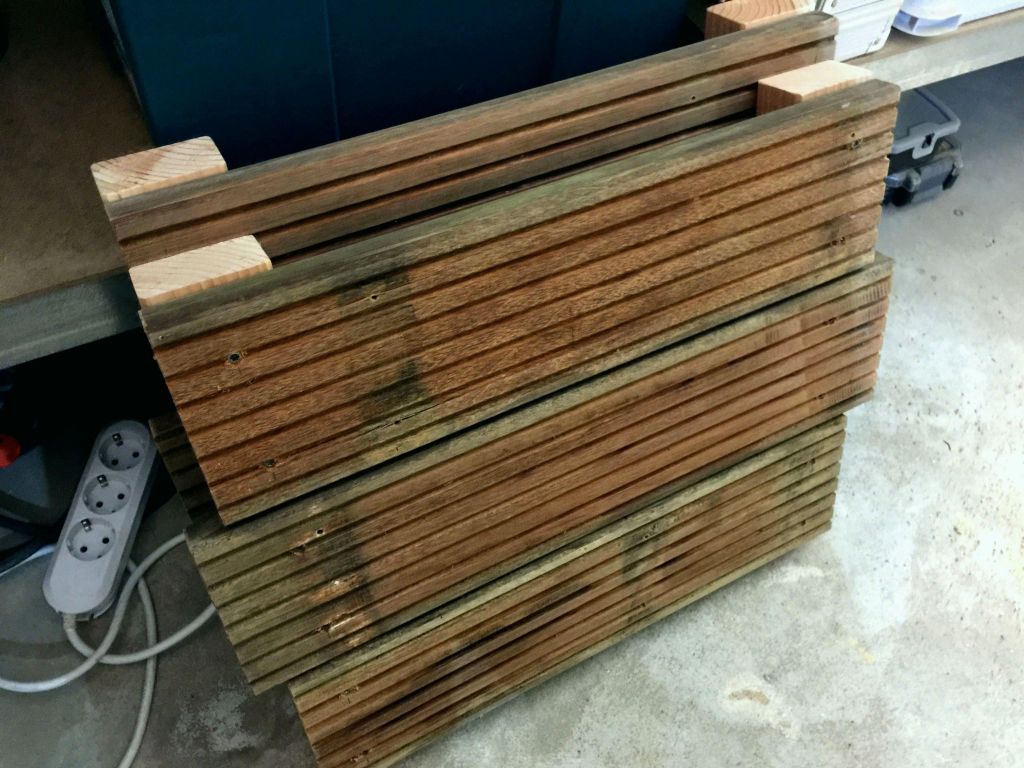 veranda en bois castorama