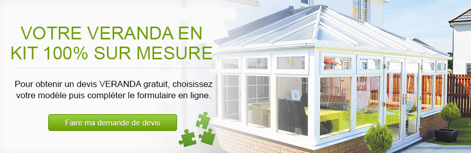 kit de veranda sur mesure