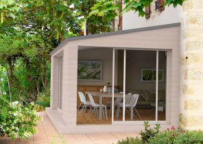 fabriquer une veranda pas cher