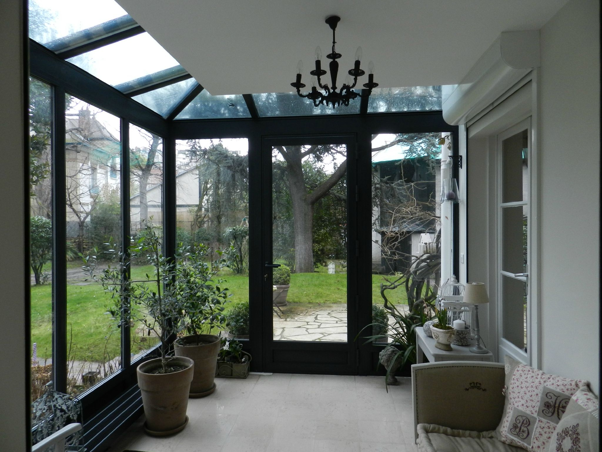 veranda Ã  l'entrÃ©e