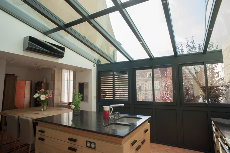 veranda aluminium cuisine