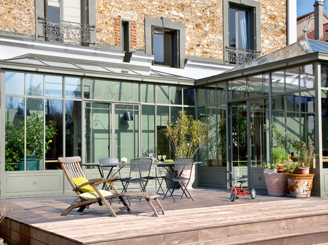 veranda pour maison ancienne