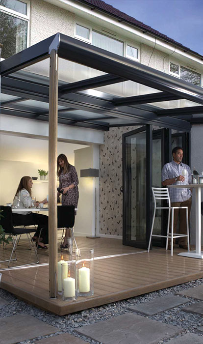 veranda glazed extension