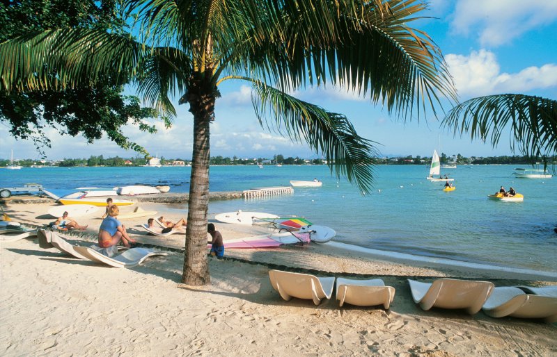 plage veranda grand baie