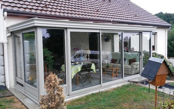 faire une veranda ouverte salon