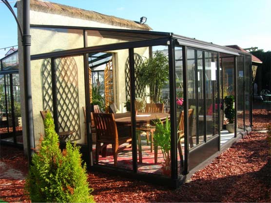 veranda serre adossee