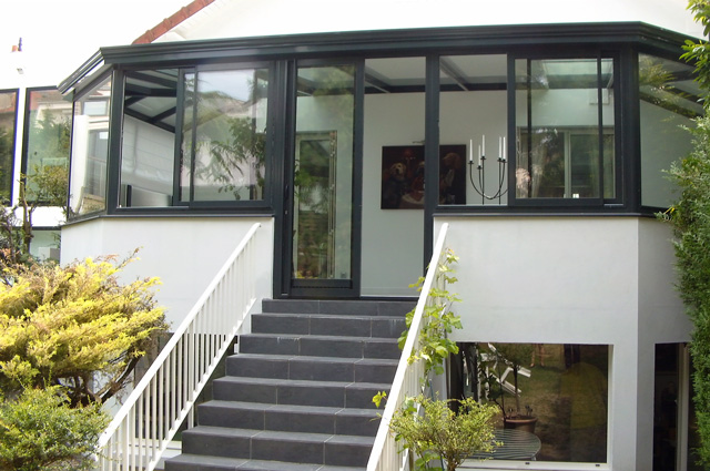 veranda en hauteur