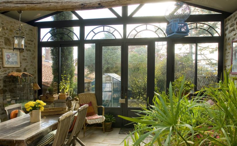 vÃ©randa jardin aluminium